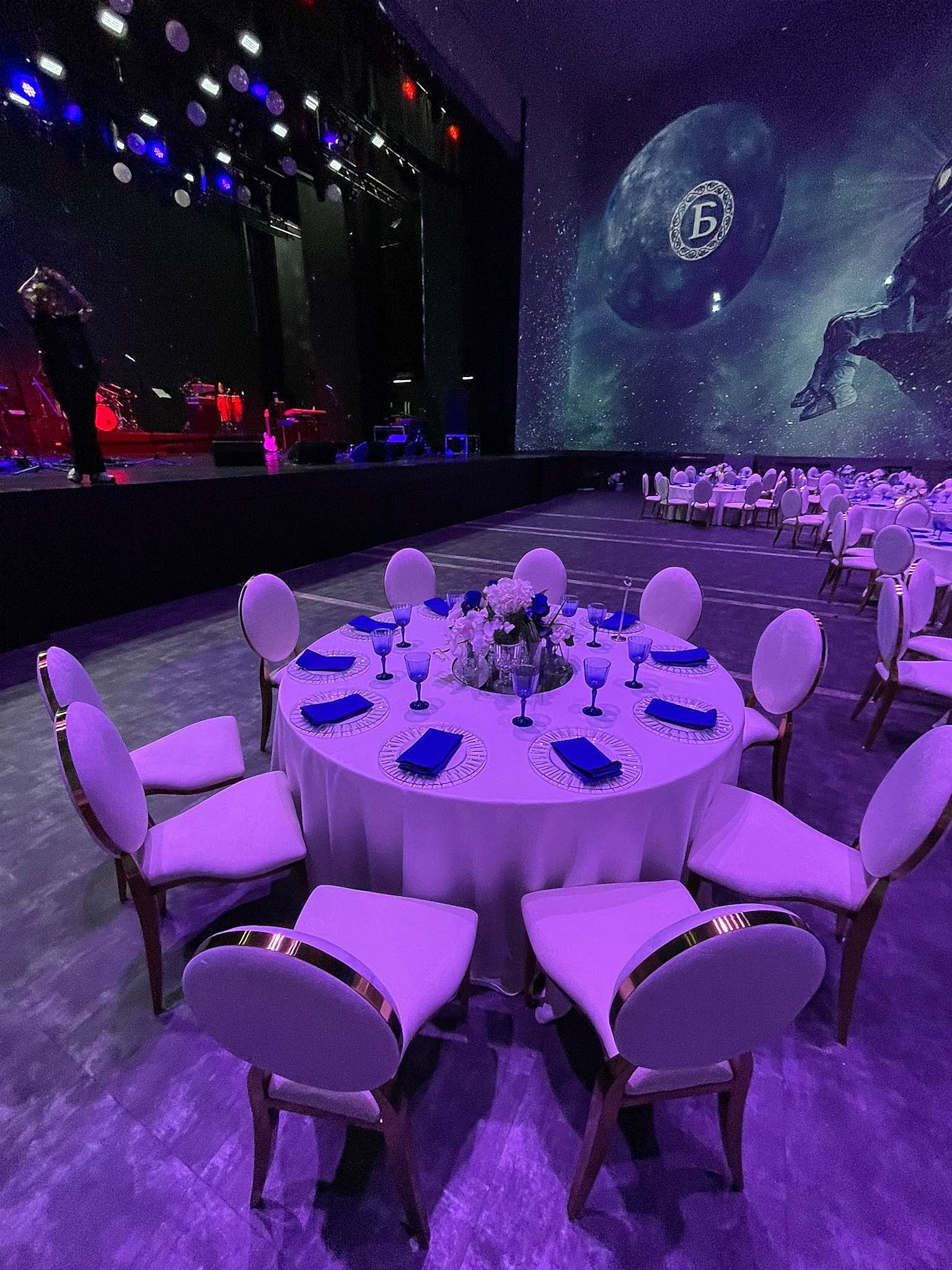 Gold Dior Chair –  Cosmos Theatre